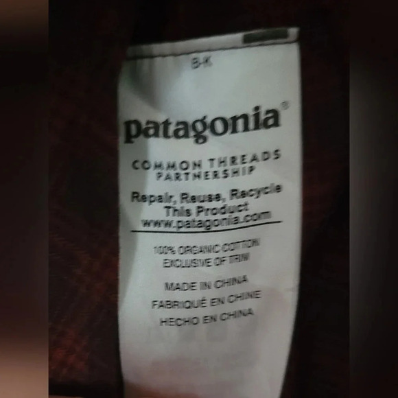 Patagonia Men’s Long Sleeve Organic Cotton Button Down Shirt Size Large‎ EUC - Picture 5 of 14